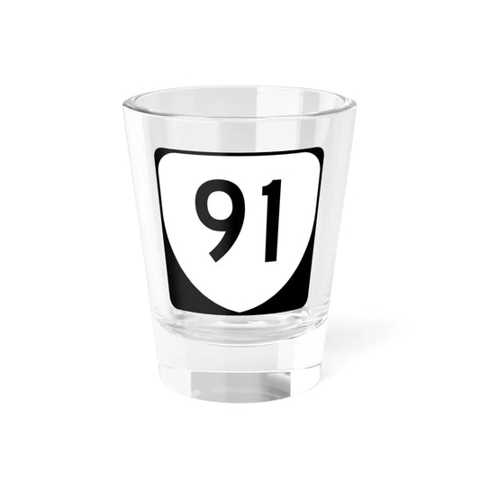 Virginia 91 (Virginia) (Road Sign) Shot Glass 1.5oz 1.5oz - Go Mug Yourself