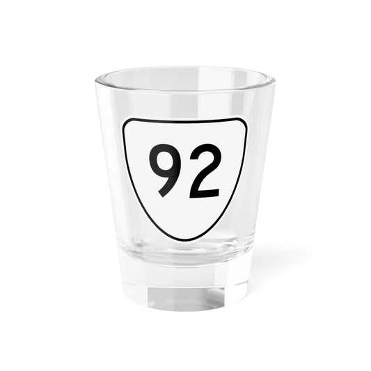 Virginia 92 1956 (Virginia) (Road Sign) Shot Glass 1.5oz 1.5oz - Go Mug Yourself