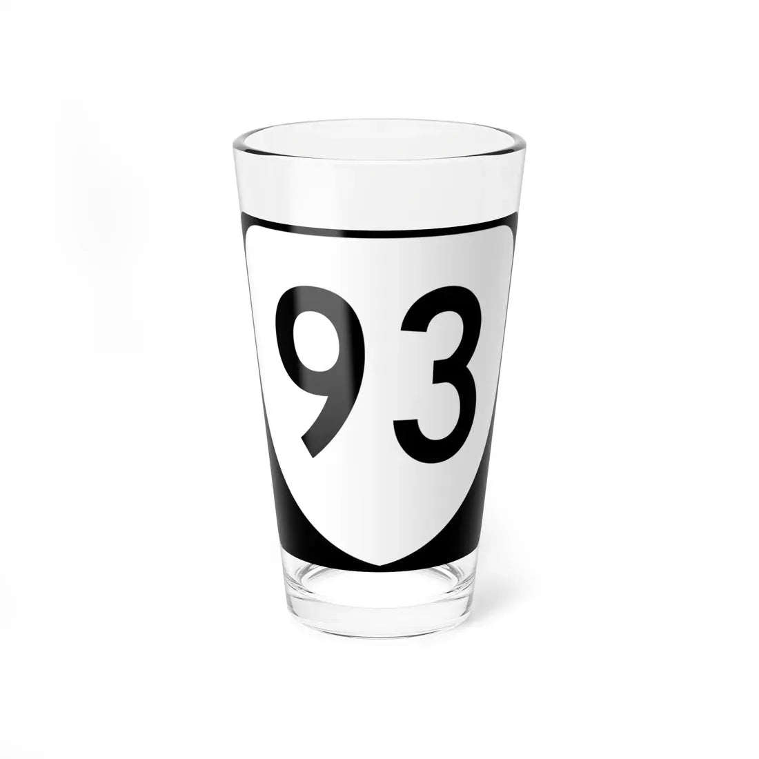 Virginia 93 (Virginia) (Road Sign) Pint Glass 16oz 16oz - Go Mug Yourself