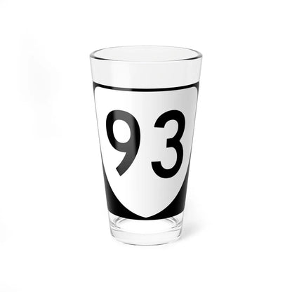 Virginia 93 (Virginia) (Road Sign) Pint Glss 16oz 16oz - Go Mug Yourself