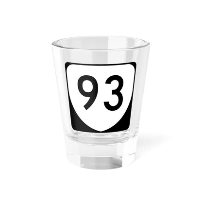 Virginia 93 (Virginia) (Road Sign) Shot Glass 1.5oz 1.5oz - Go Mug Yourself