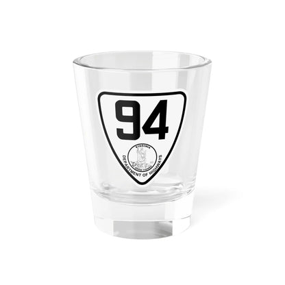 Virginia 94 1924 (Virginia) (Road Sign) Shot Glass 1.5oz 1.5oz - Go Mug Yourself