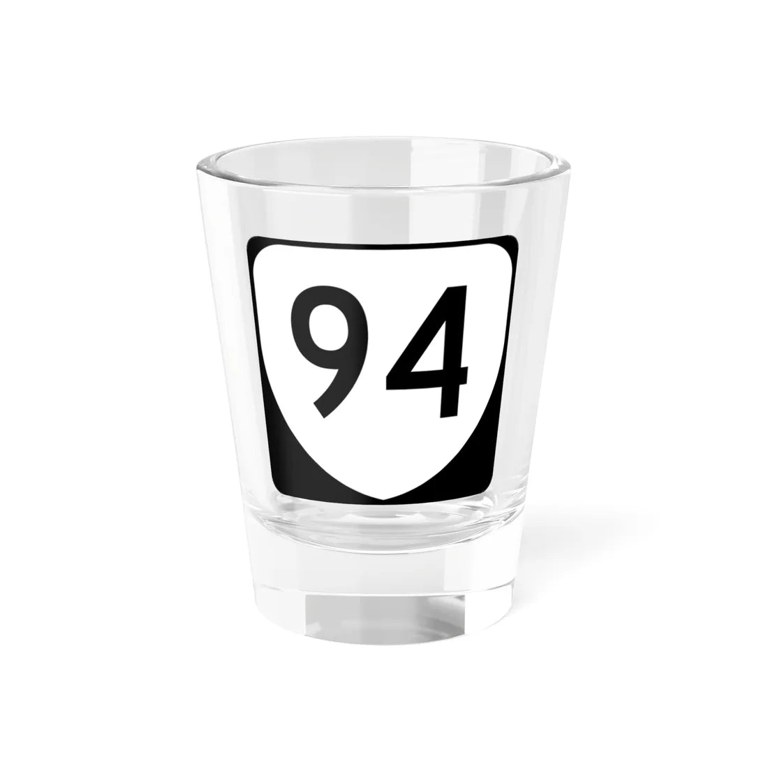 Virginia 94 (Virginia) (Road Sign) Shot Glass 1.5oz 1.5oz - Go Mug Yourself