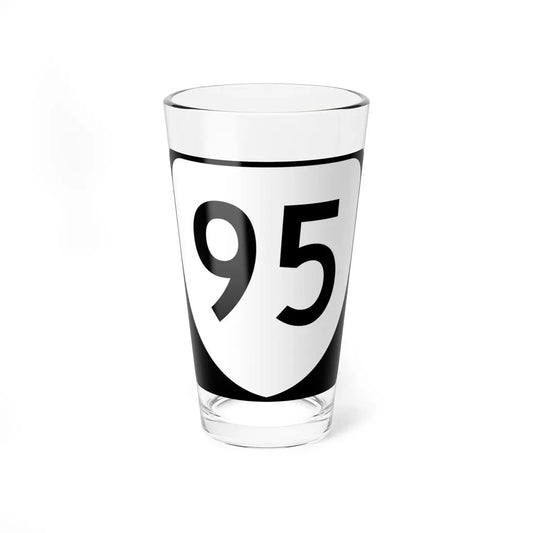 Virginia 95 (Virginia) (Road Sign) Pint Glass 16oz 16oz - Go Mug Yourself