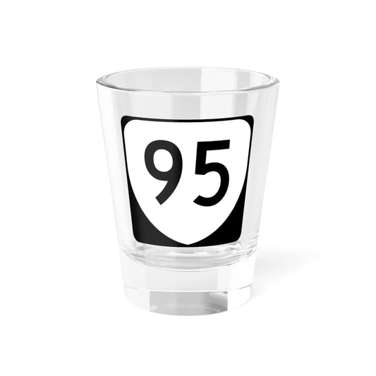 Virginia 95 (Virginia) (Road Sign) Shot Glass 1.5oz 1.5oz - Go Mug Yourself