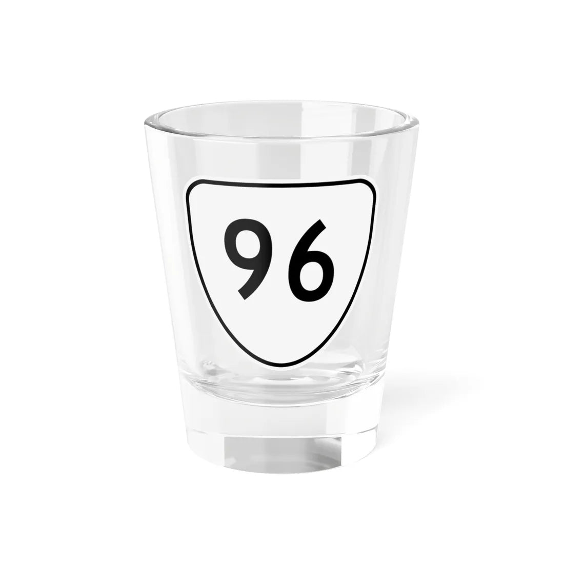 Virginia 96 1956 (Virginia) (Road Sign) Shot Glass 1.5oz 1.5oz - Go Mug Yourself