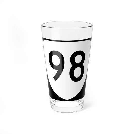 Virginia 98 (Virginia) (Road Sign) Pint Glss 16oz 16oz - Go Mug Yourself