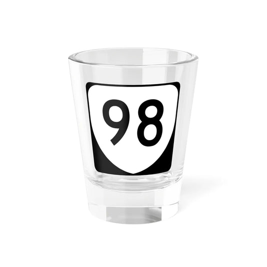 Virginia 98 (Virginia) (Road Sign) Shot Glass 1.5oz 1.5oz - Go Mug Yourself
