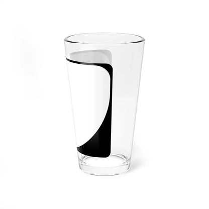 Virginia blank wide (Virginia) (Road Sign) Pint Glass 16oz - Go Mug Yourself