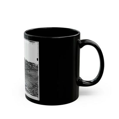 Virginia, City Point. Park Of Army Wagons (U.S. Civil War) Black Coffee Mug - Go Mug Yourself
