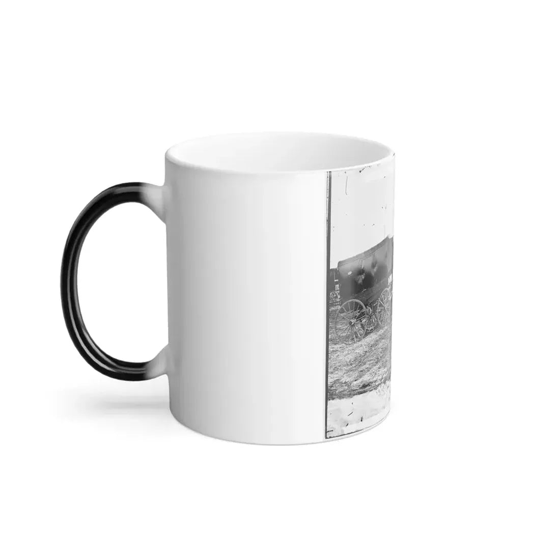 Virginia, City Point. Park of Army Wagons (U.S. Civil War) Color Changing Coffee Mug 11oz - Go Mug Yourself