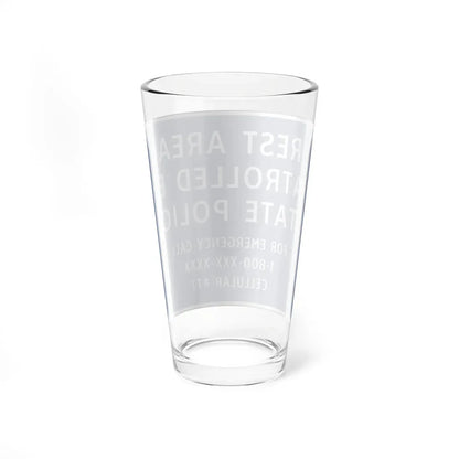 Virginia D0-V1 (Virginia) (Road Sign) Pint Glass 16oz - Go Mug Yourself
