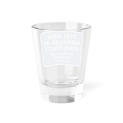 Virginia D0-V1 (Virginia) (Road Sign) Shot Glass 1.5oz - Go Mug Yourself