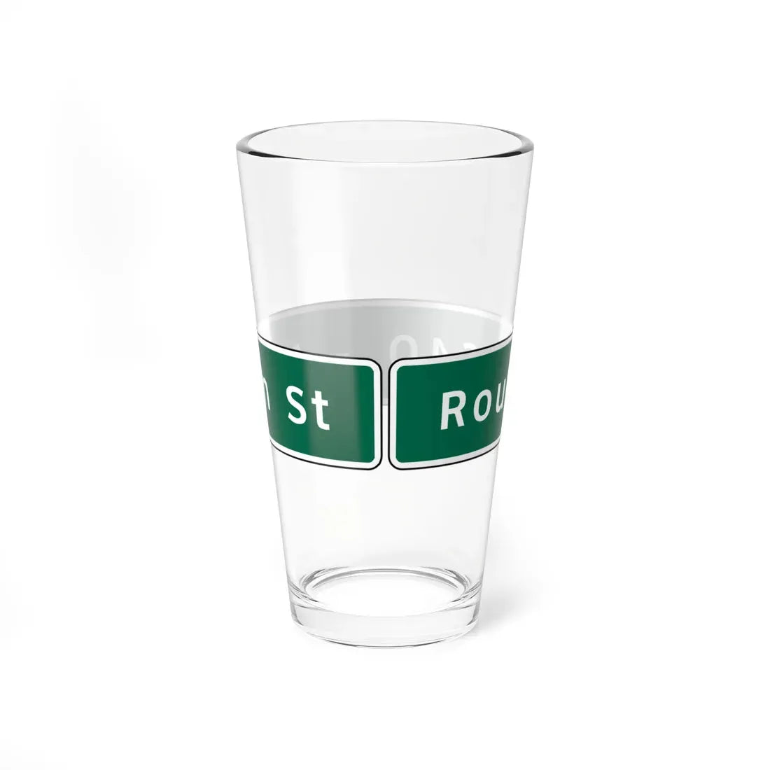 Virginia D10-V1 (Virginia) (Road Sign) Pint Glass 16oz - Go Mug Yourself