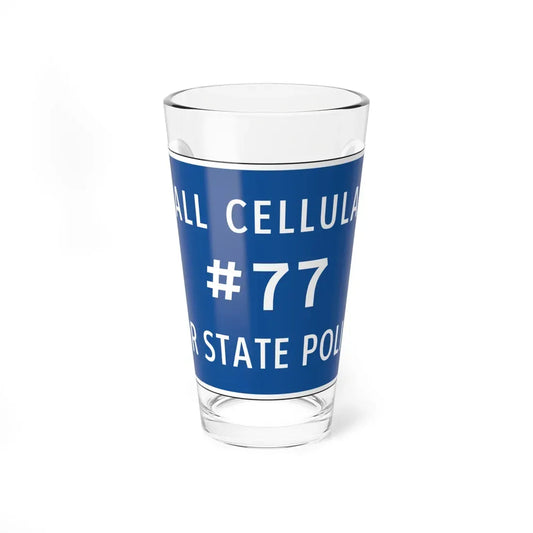 Virginia D12-V1 (Virginia) (Road Sign) Pint Glass 16oz 16oz - Go Mug Yourself