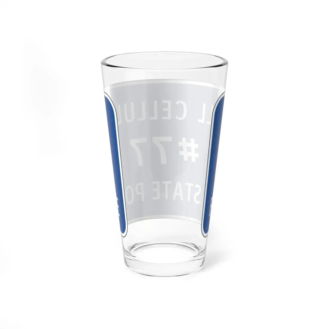 Virginia D12-V1 (Virginia) (Road Sign) Pint Glass 16oz - Go Mug Yourself