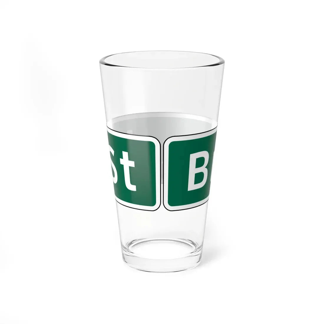 Virginia D3-V1 (Virginia) (Road Sign) Pint Glass 16oz - Go Mug Yourself