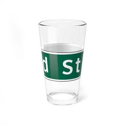 Virginia D3-V1 (Virginia) (Road Sign) Pint Glass 16oz - Go Mug Yourself