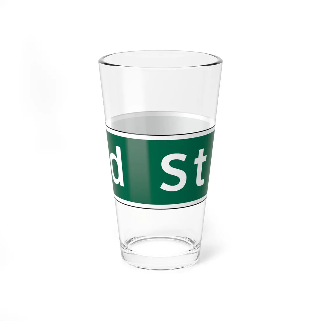 Virginia D3-V1 (Virginia) (Road Sign) Pint Glss 16oz - Go Mug Yourself