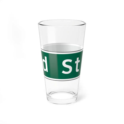 Virginia D3-V1 (Virginia) (Road Sign) Pint Glss 16oz - Go Mug Yourself