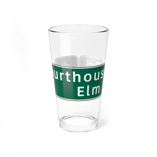 Virginia D3-V1a (Virginia) (Road Sign) Pint Glass 16oz 16oz - Go Mug Yourself