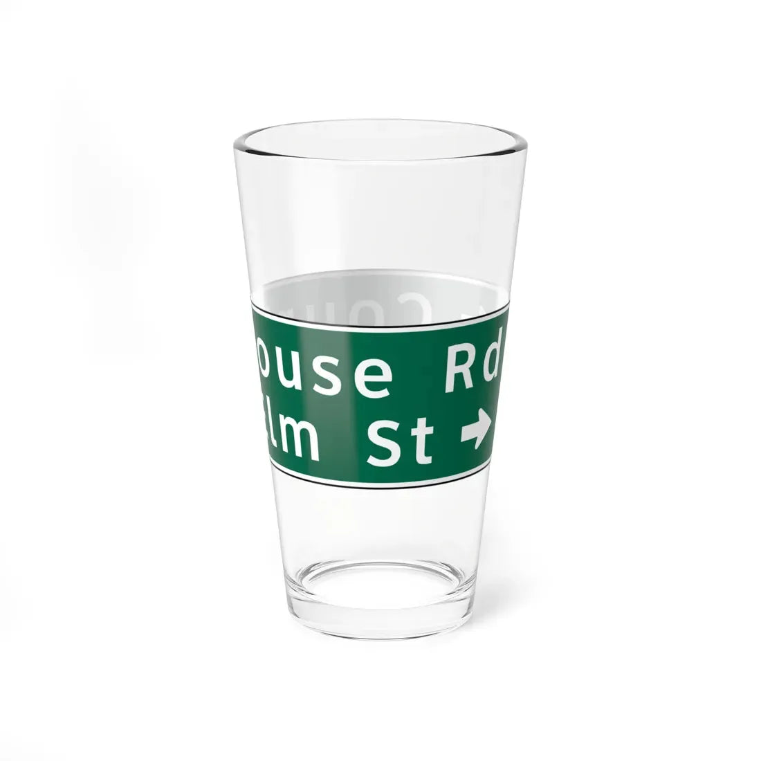 Virginia D3-V1a (Virginia) (Road Sign) Pint Glass 16oz - Go Mug Yourself