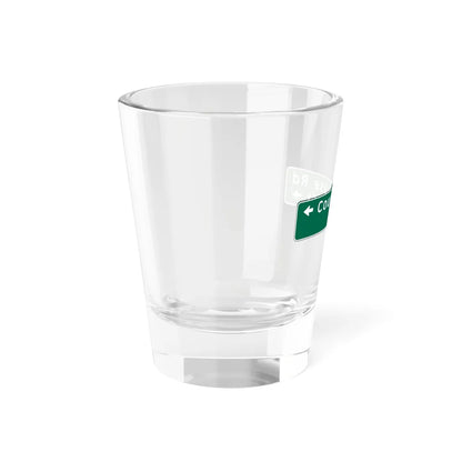 Virginia D3-V1a (Virginia) (Road Sign) Shot Glass 1.5oz - Go Mug Yourself
