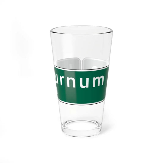 Virginia D3-V1b (Virginia) (Road Sign) Pint Glass 16oz 16oz - Go Mug Yourself
