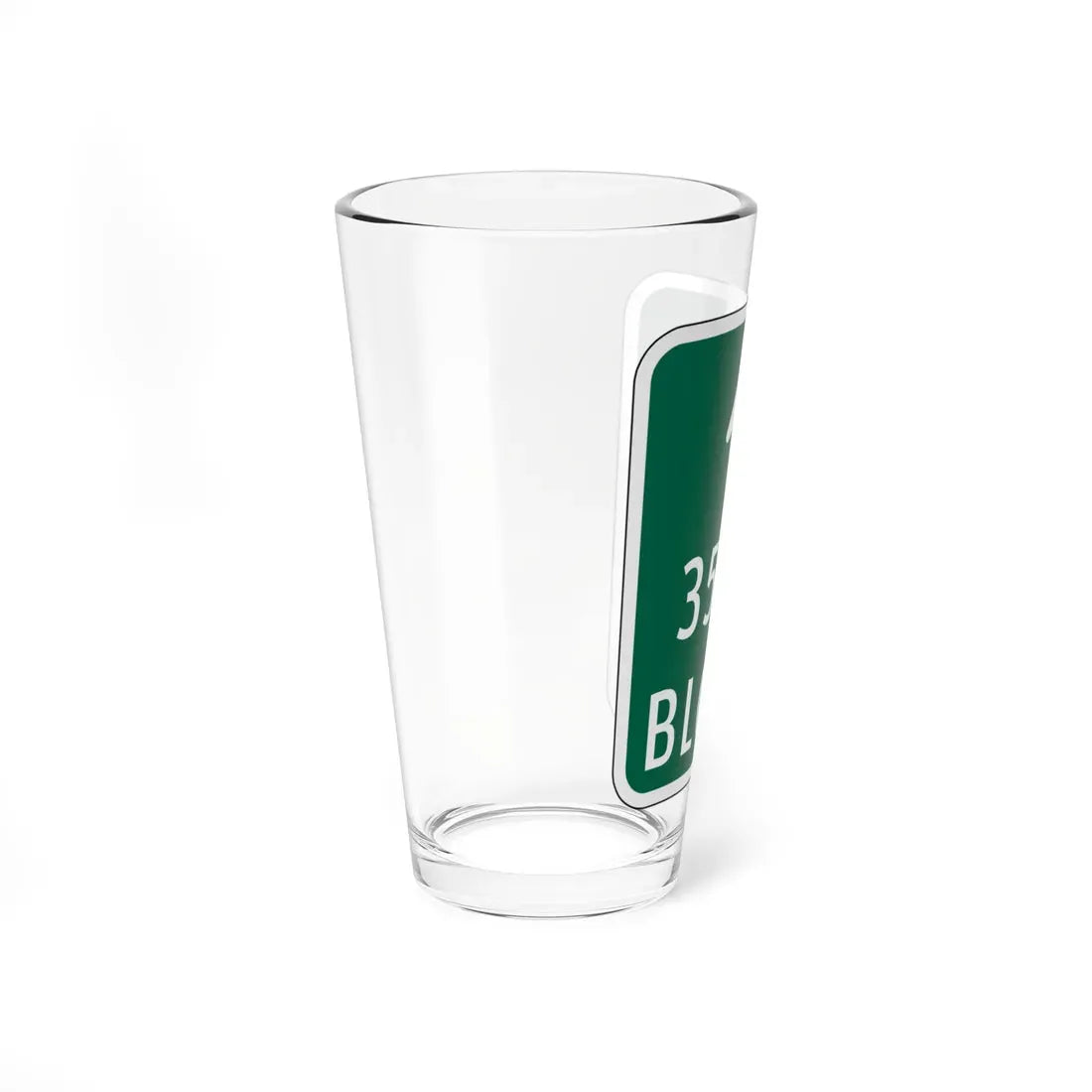 Virginia D3-V3 (Virginia) (Road Sign) Pint Glass 16oz - Go Mug Yourself