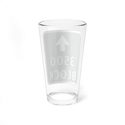 Virginia D3-V3 (Virginia) (Road Sign) Pint Glass 16oz - Go Mug Yourself