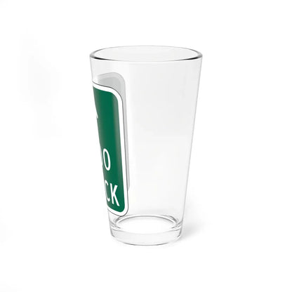 Virginia D3-V3 (Virginia) (Road Sign) Pint Glass 16oz - Go Mug Yourself
