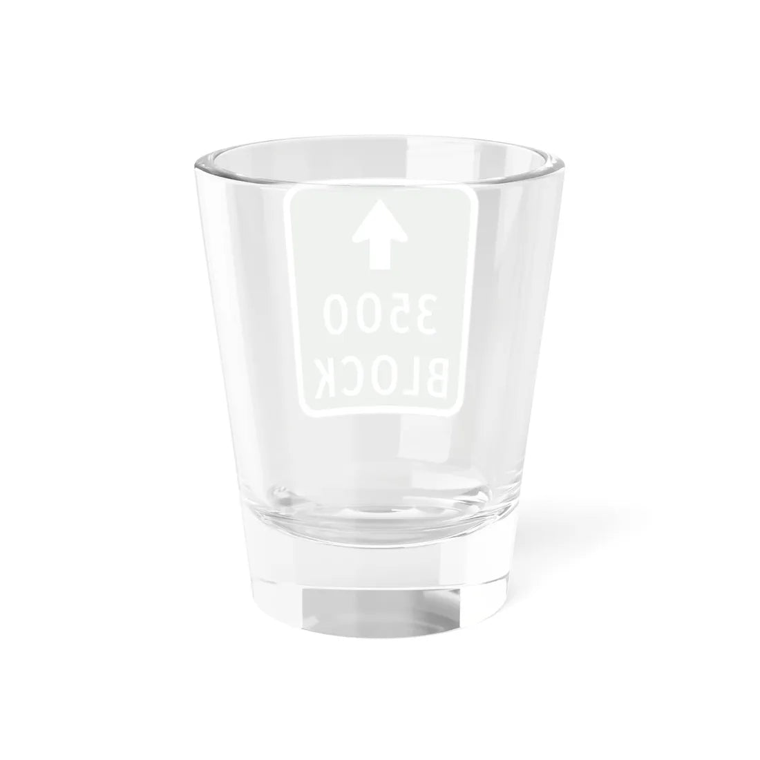 Virginia D3-V3 (Virginia) (Road Sign) Shot Glass 1.5oz - Go Mug Yourself