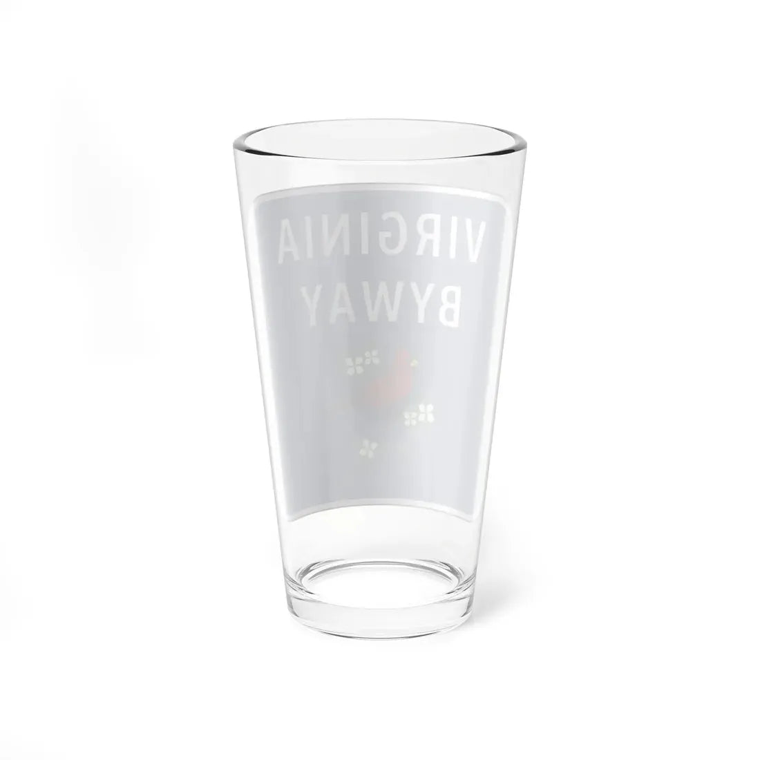 Virginia D6-V1 (Virginia) (Road Sign) Pint Glass 16oz - Go Mug Yourself