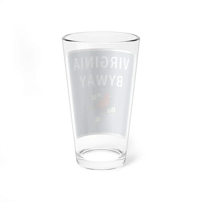 Virginia D6-V1 (Virginia) (Road Sign) Pint Glass 16oz - Go Mug Yourself