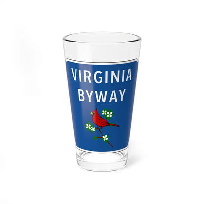 Virginia D6-V1 (Virginia) (Road Sign) Pint Glss 16oz 16oz - Go Mug Yourself