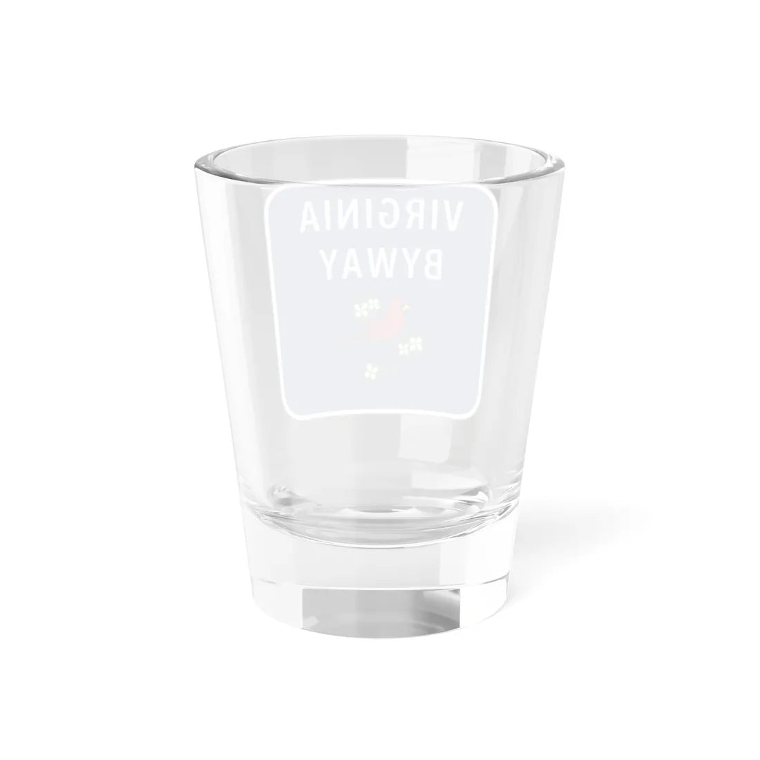 Virginia D6-V1 (Virginia) (Road Sign) Shot Glass 1.5oz - Go Mug Yourself