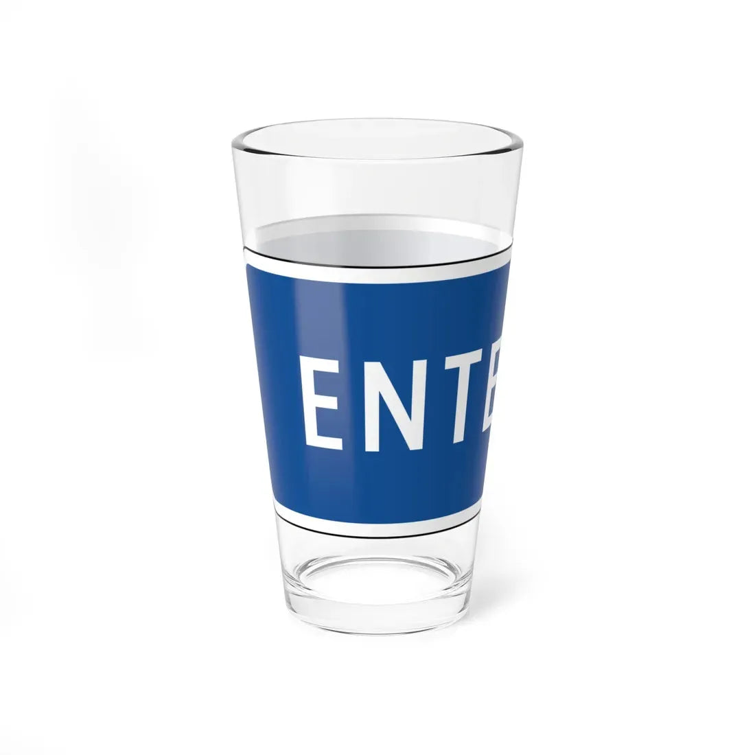 Virginia D6-VP1 (Virginia) (Road Sign) Pint Glass 16oz - Go Mug Yourself