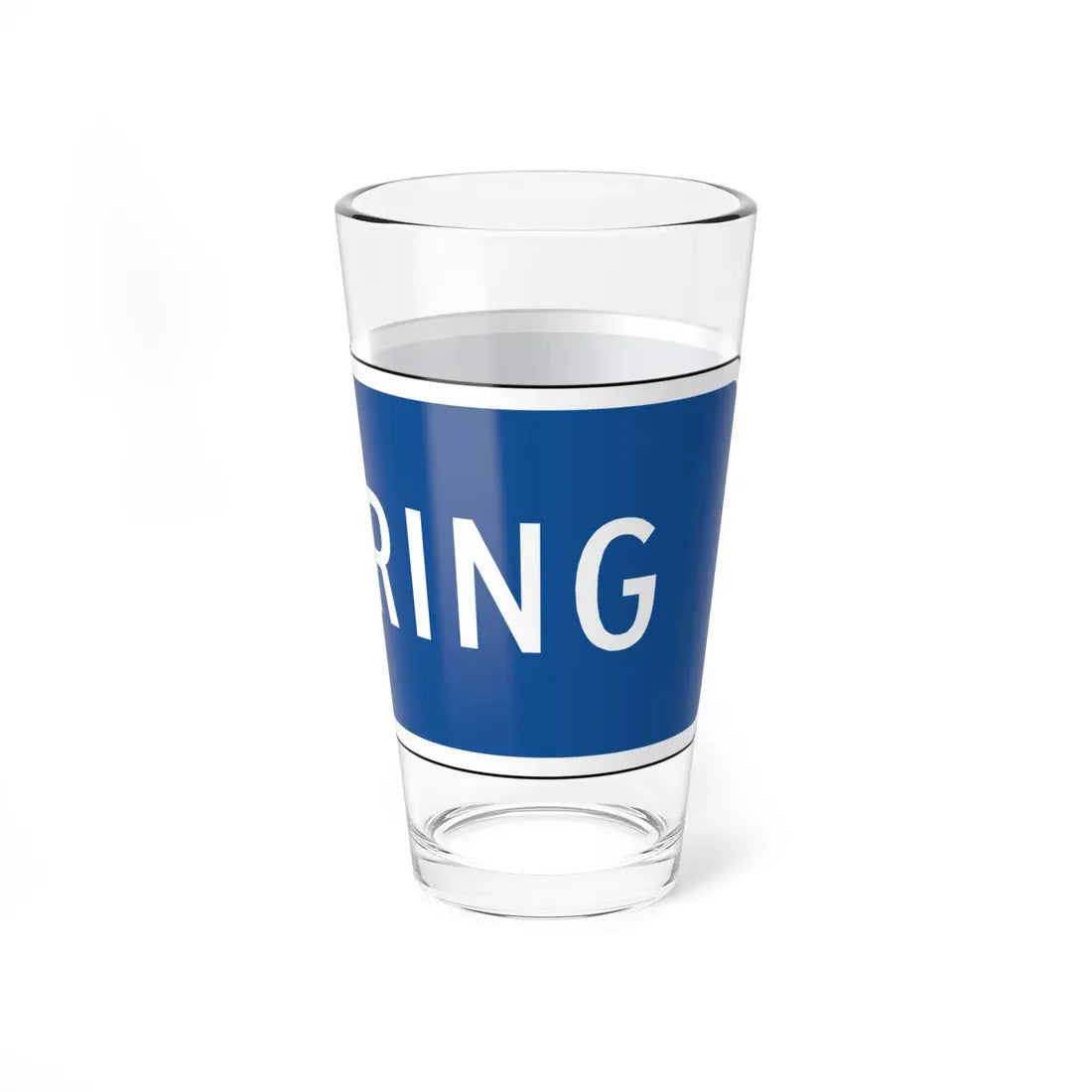 Virginia D6-VP1 (Virginia) (Road Sign) Pint Glass 16oz - Go Mug Yourself