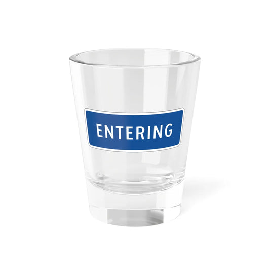 Virginia D6-VP1 (Virginia) (Road Sign) Shot Glass 1.5oz 1.5oz - Go Mug Yourself