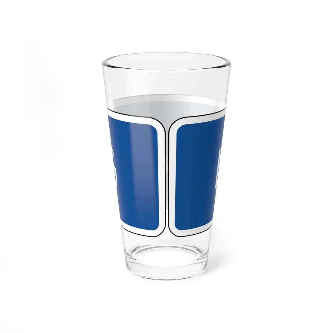 Virginia D6-VP2 (Virginia) (Road Sign) Pint Glass 16oz - Go Mug Yourself