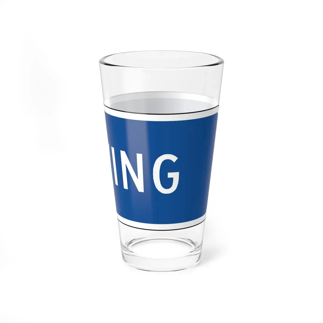 Virginia D6-VP2 (Virginia) (Road Sign) Pint Glass 16oz - Go Mug Yourself