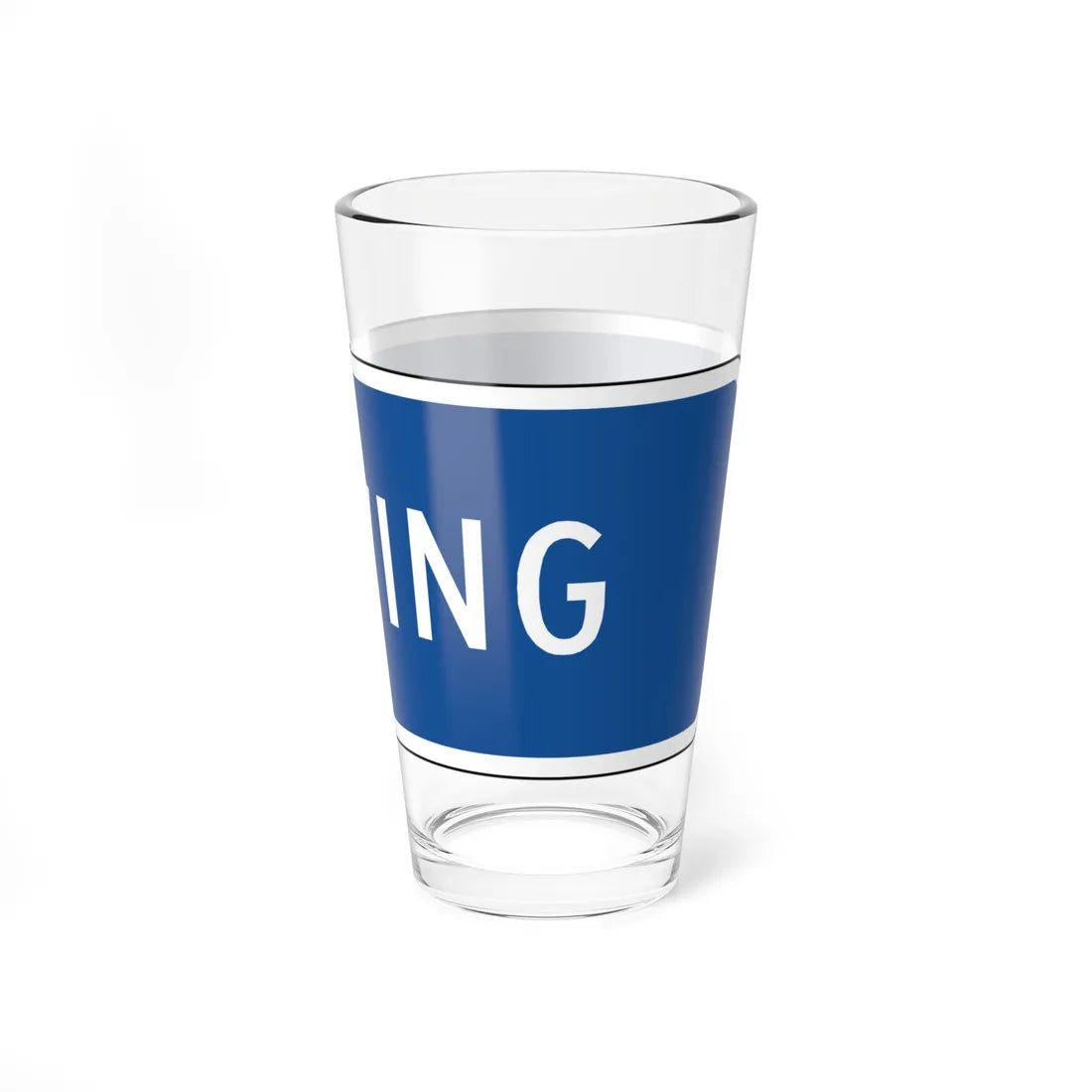 Virginia D6-VP2 (Virginia) (Road Sign) Pint Glss 16oz - Go Mug Yourself