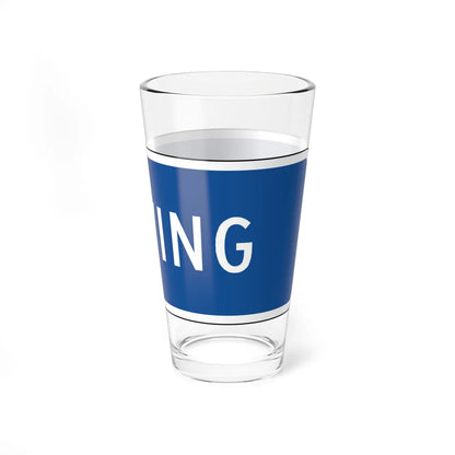 Virginia D6-VP2 (Virginia) (Road Sign) Pint Glss 16oz - Go Mug Yourself
