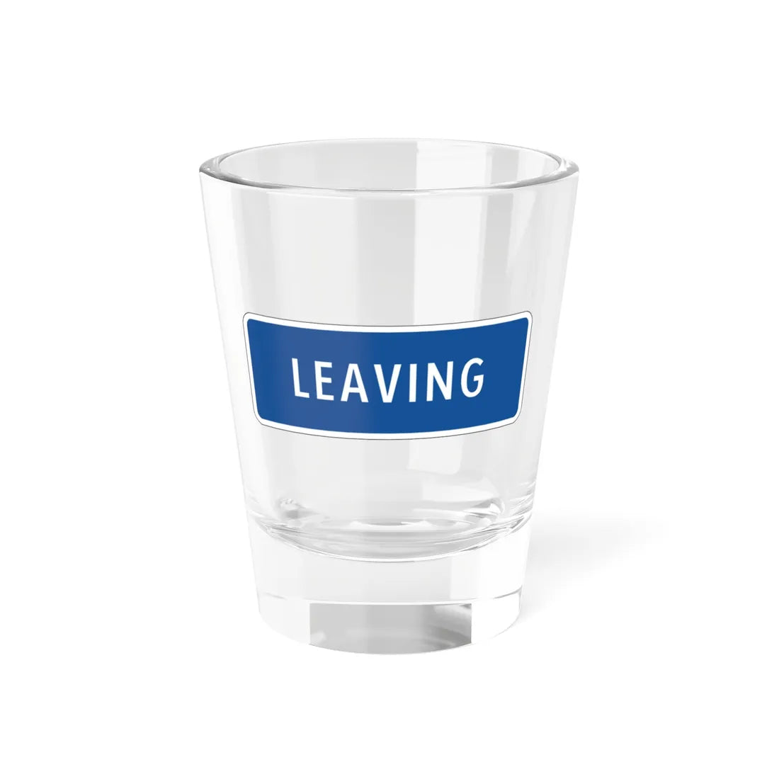 Virginia D6-VP2 (Virginia) (Road Sign) Shot Glass 1.5oz 1.5oz - Go Mug Yourself