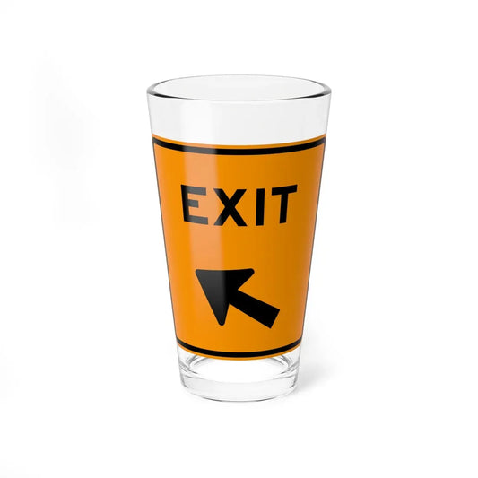 Virginia E5-V1L (Virginia) (Road Sign) Pint Glass 16oz 16oz - Go Mug Yourself