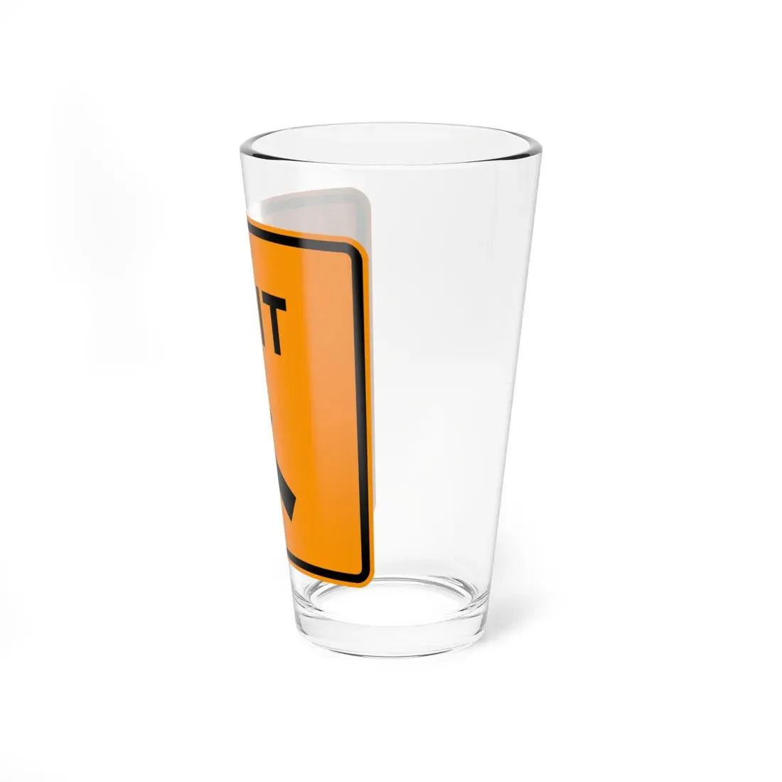 Virginia E5-V1L (Virginia) (Road Sign) Pint Glass 16oz - Go Mug Yourself