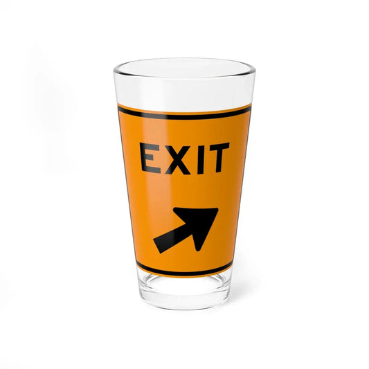 Virginia E5-V1R (Virginia) (Road Sign) Pint Glass 16oz 16oz - Go Mug Yourself