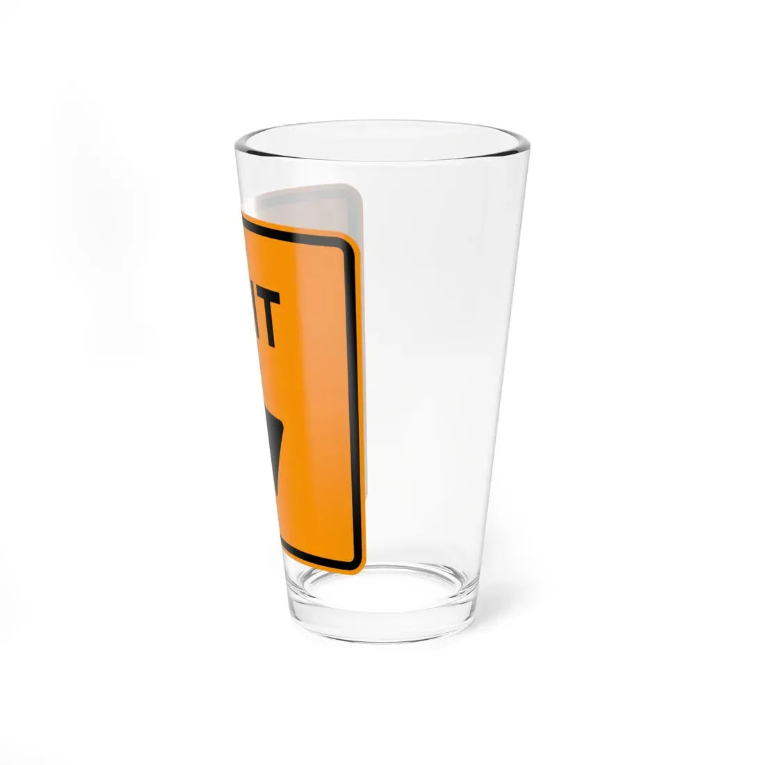 Virginia E5-V1R (Virginia) (Road Sign) Pint Glass 16oz - Go Mug Yourself