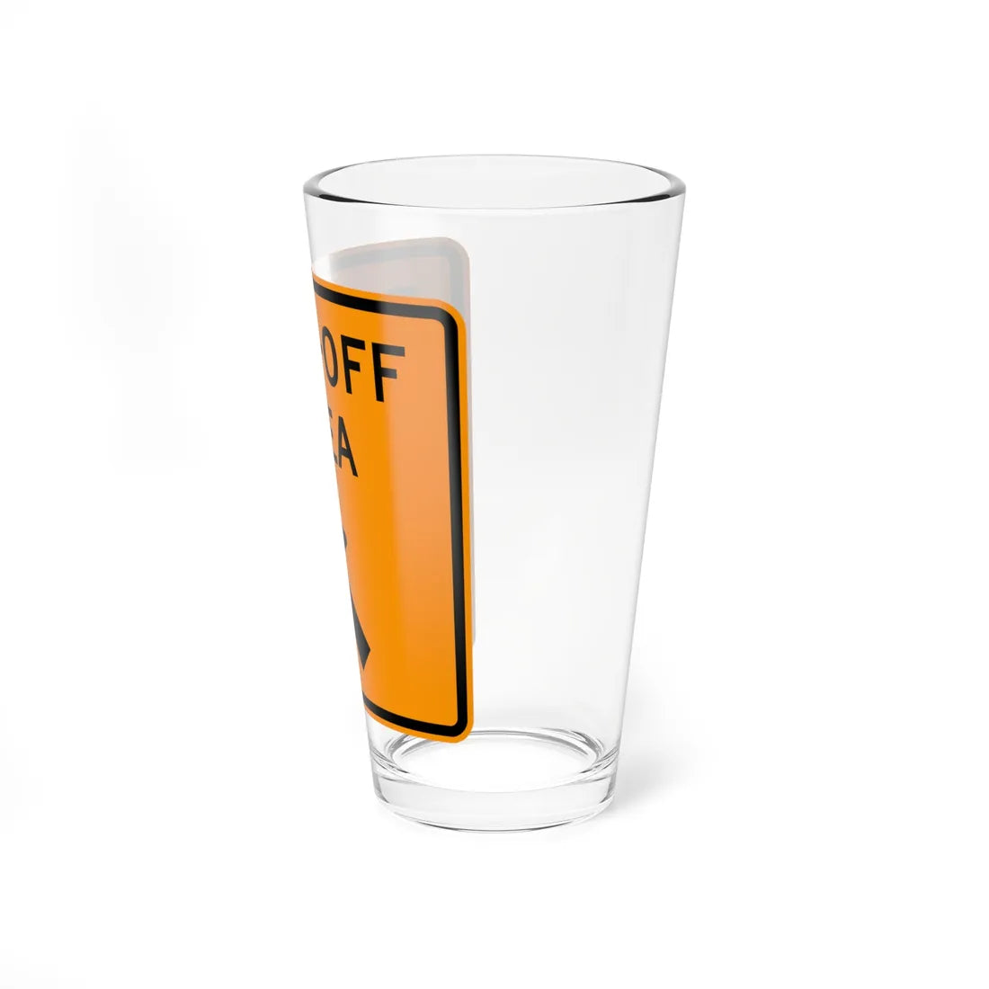 Virginia E5-V2L (Virginia) (Road Sign) Pint Glss 16oz - Go Mug Yourself