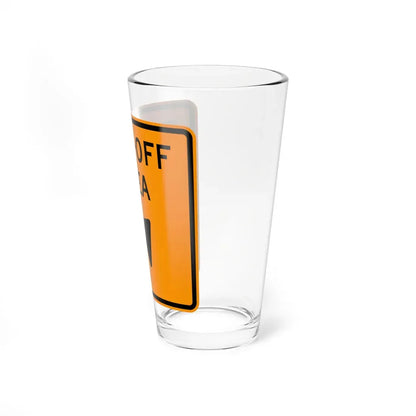 Virginia E5-V2R (Virginia) (Road Sign) Pint Glass 16oz - Go Mug Yourself